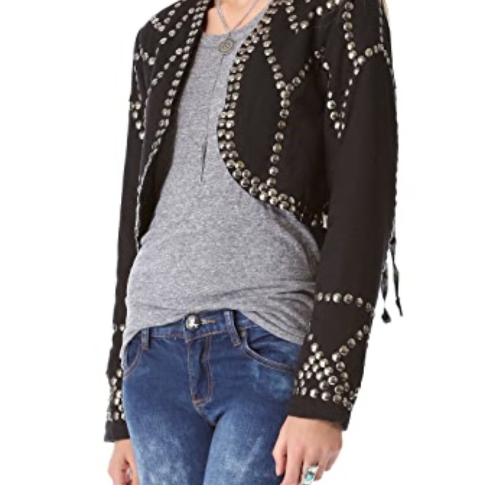 One Teaspoon Black Bull Rider Jacket - Picture 2 of 10